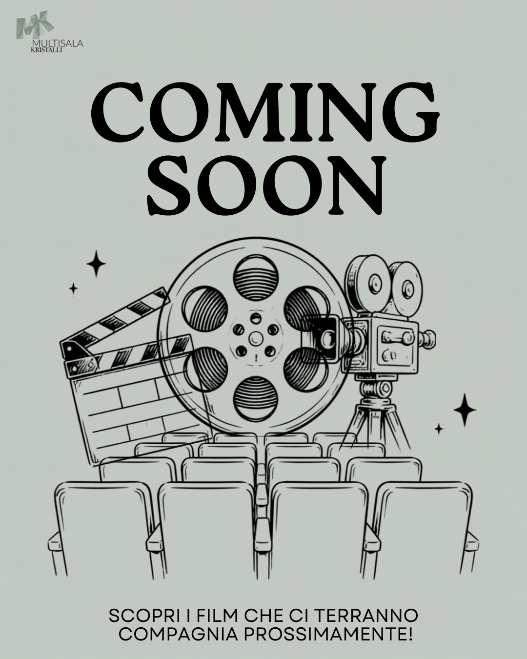 PROSSIMAMENTE La programmazione settimanale viene aggiornata ogni settimana. I film in questa sezione potrebbero subire variazioni.