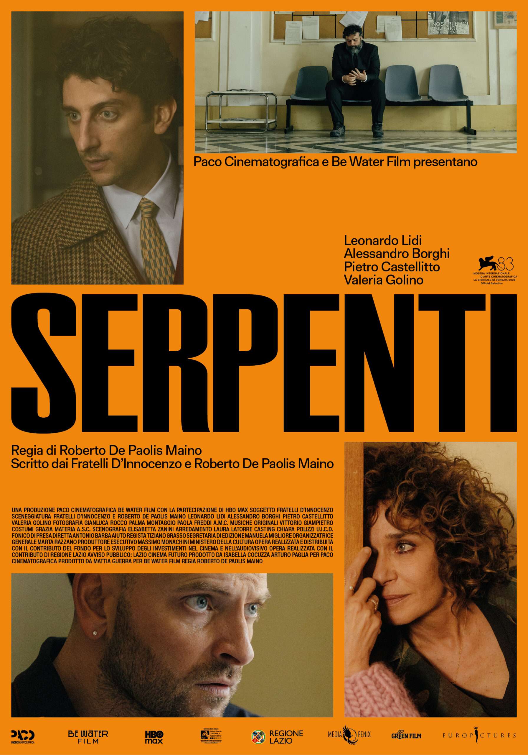 Serpenti in programmazione da venerdì 11 settembre